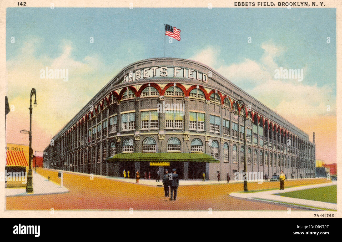 Ebbets Field, New York Stock Photo