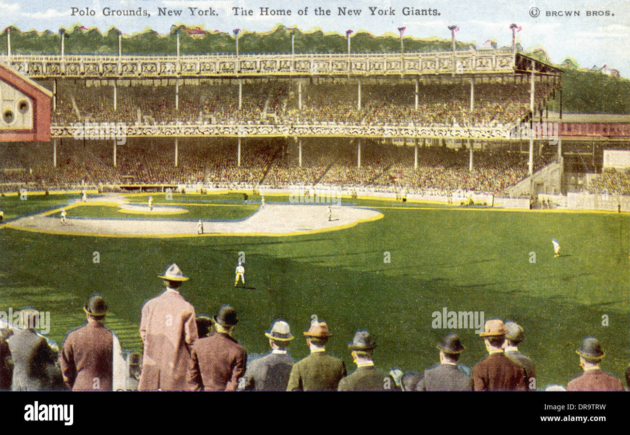 Polo Grounds, New York Stock Photo Alamy
