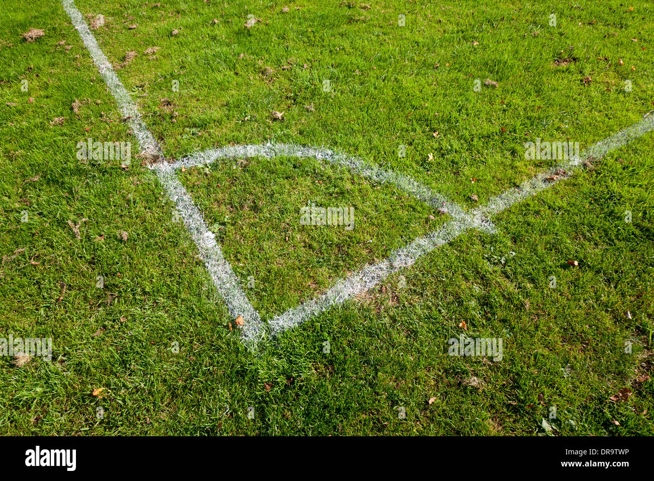 Markings of football pitch hires stock photography and images Alamy
