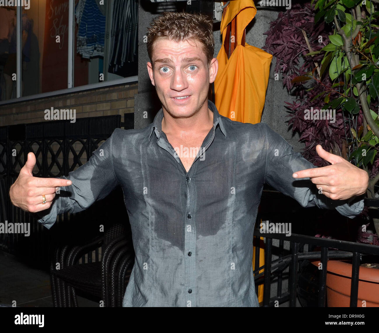 Philip Olivier The cast of TV3's Celebrity Salon partying at Harry's