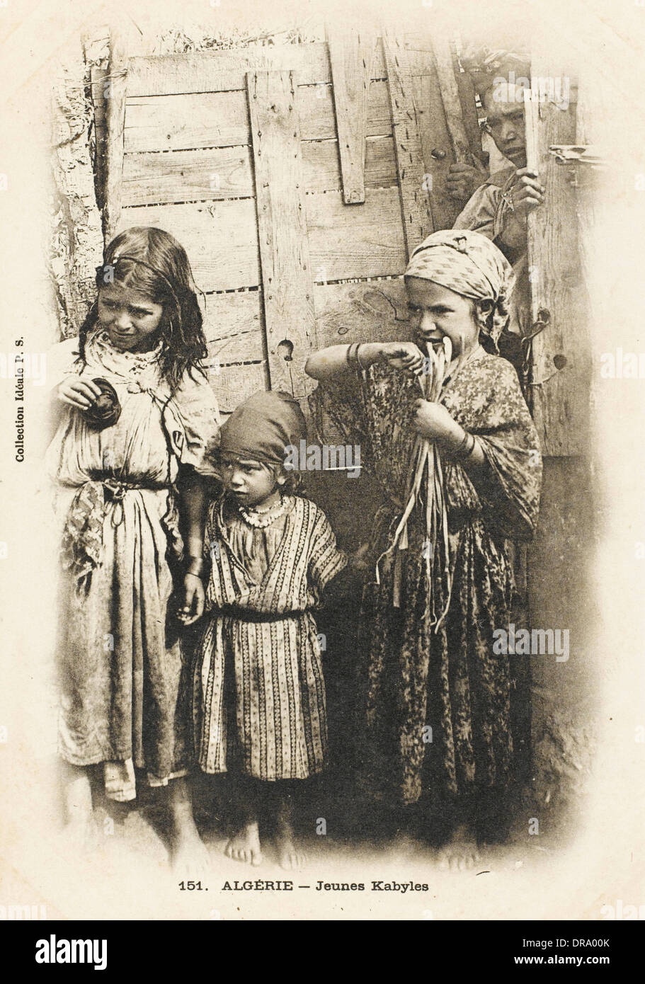 Children of the Kabyle People - Algeria Stock Photo
