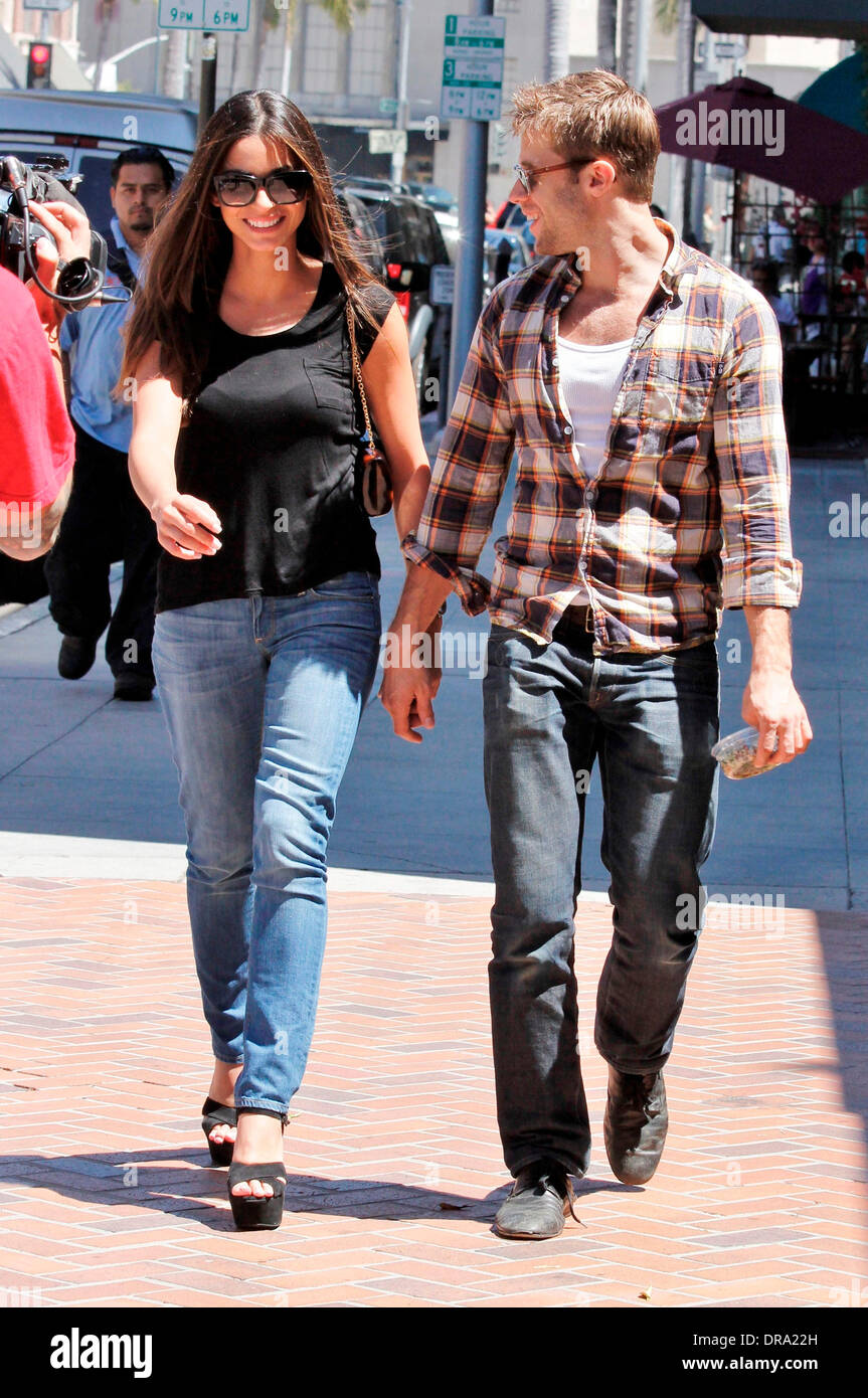 Shaun Sipos and Stephanie Fantauzzi out and about after eating lunch at