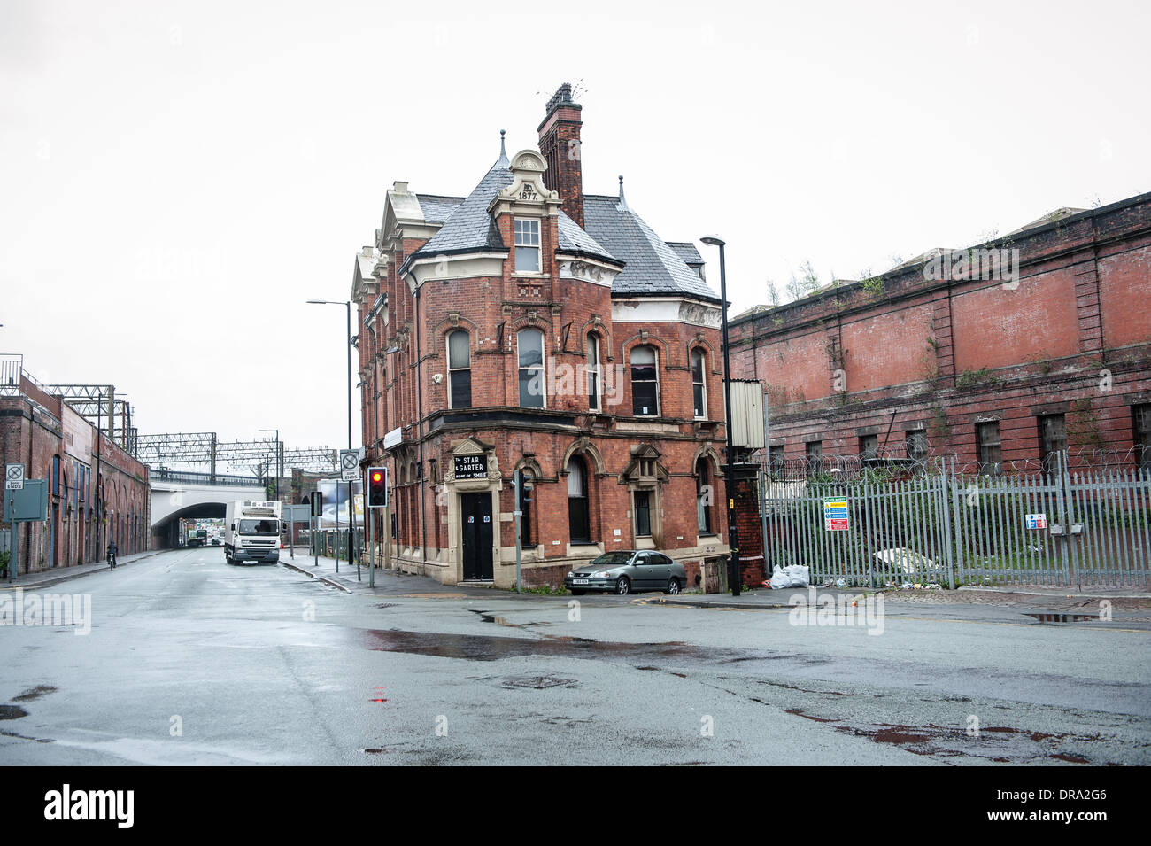 The disused Mayfield Depot, Manchester a former train station and Stock