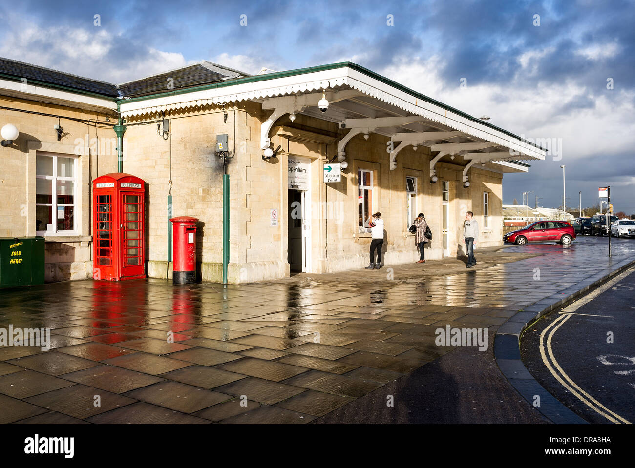 Chippenham railway station Wiltshire UK Stock Photo Alamy