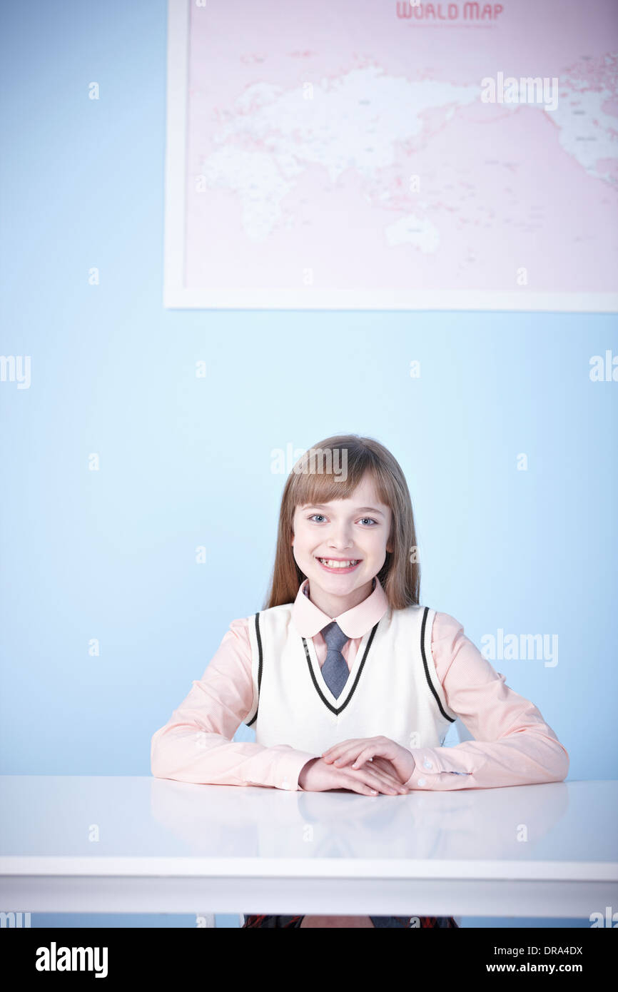 Adult dressed in school uniform hi-res stock photography and images - Alamy