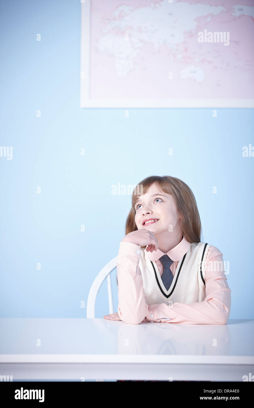 Adult dressed in school uniform hi-res stock photography and images - Alamy