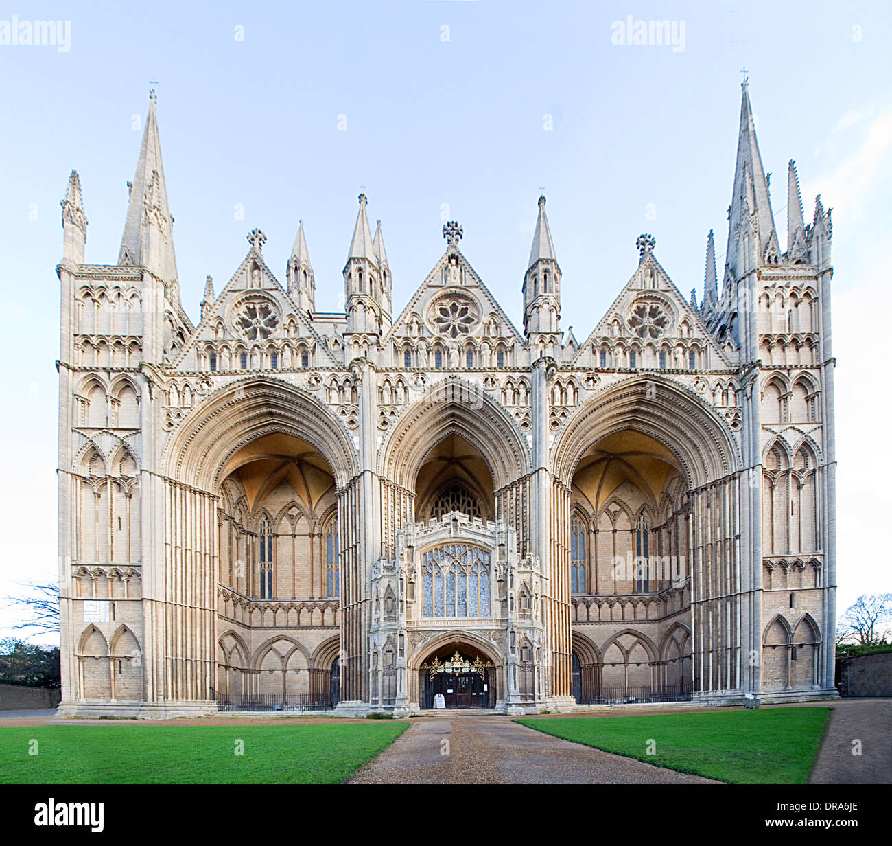 Peterborough Cathedral, UK Stock Photo - Alamy