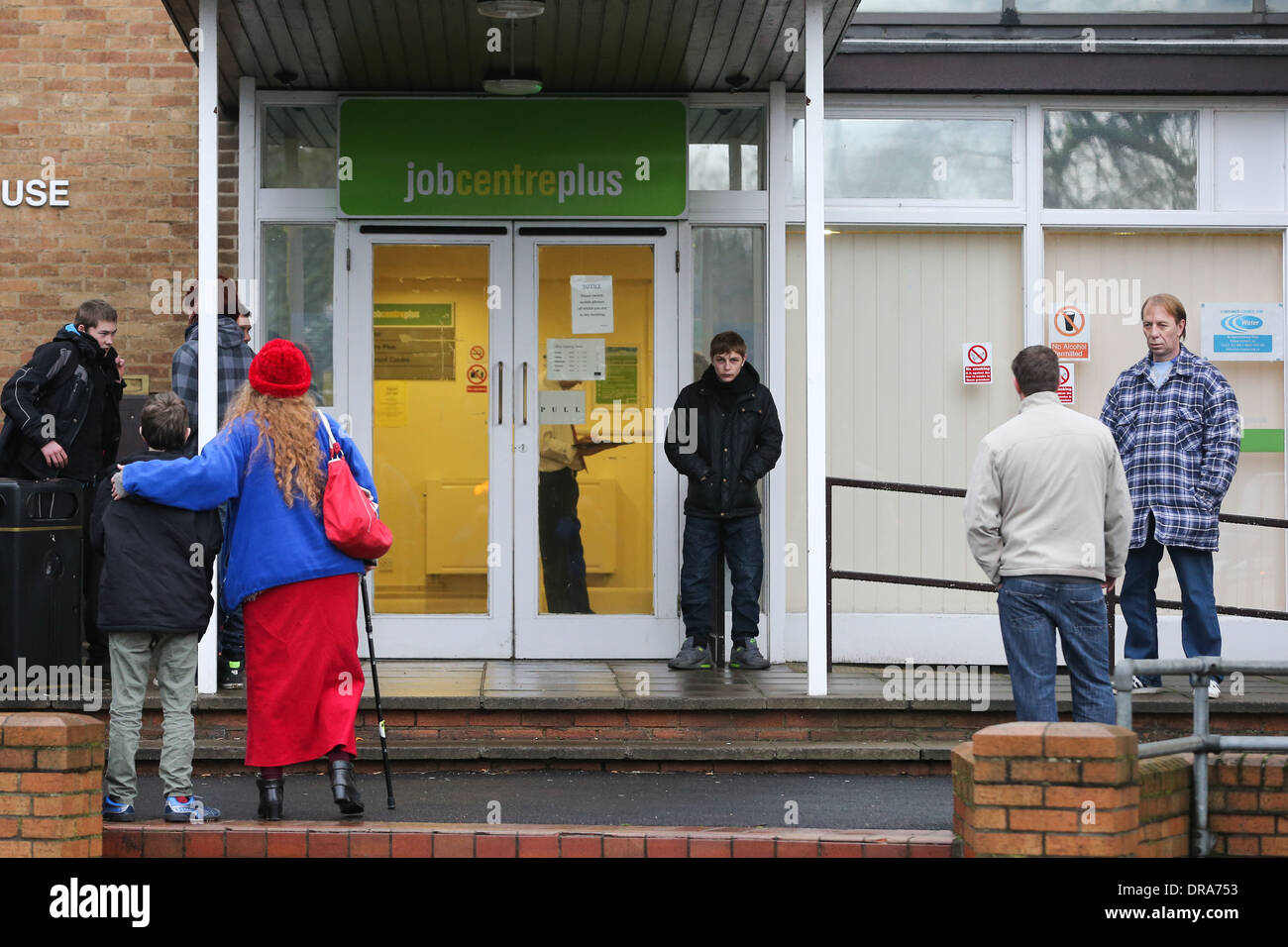 CAMBRIDGE JOB CENTRE PLUS FOR PEOPLE WHO ARE UNEMPLOYED AND LOOKING FRO A JOB Stock Photo