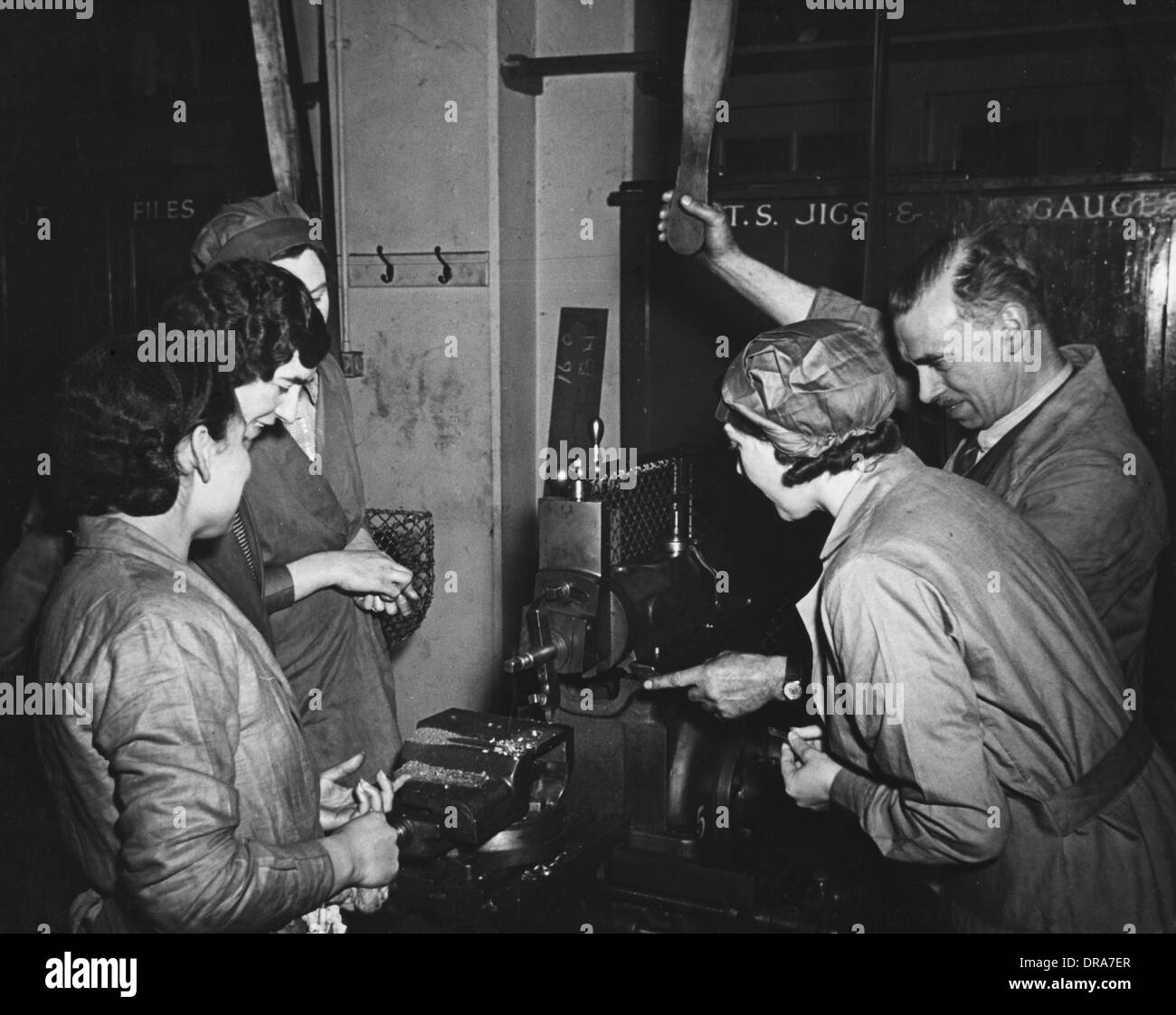 Munitions Factory WWII Stock Photo