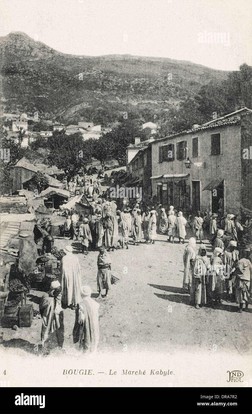 The Kabyle Market, Bejaia, Algeria Stock Photo