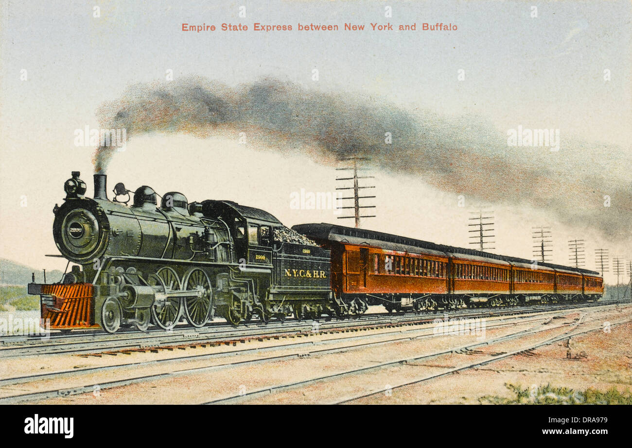Empire State Express Stock Photo