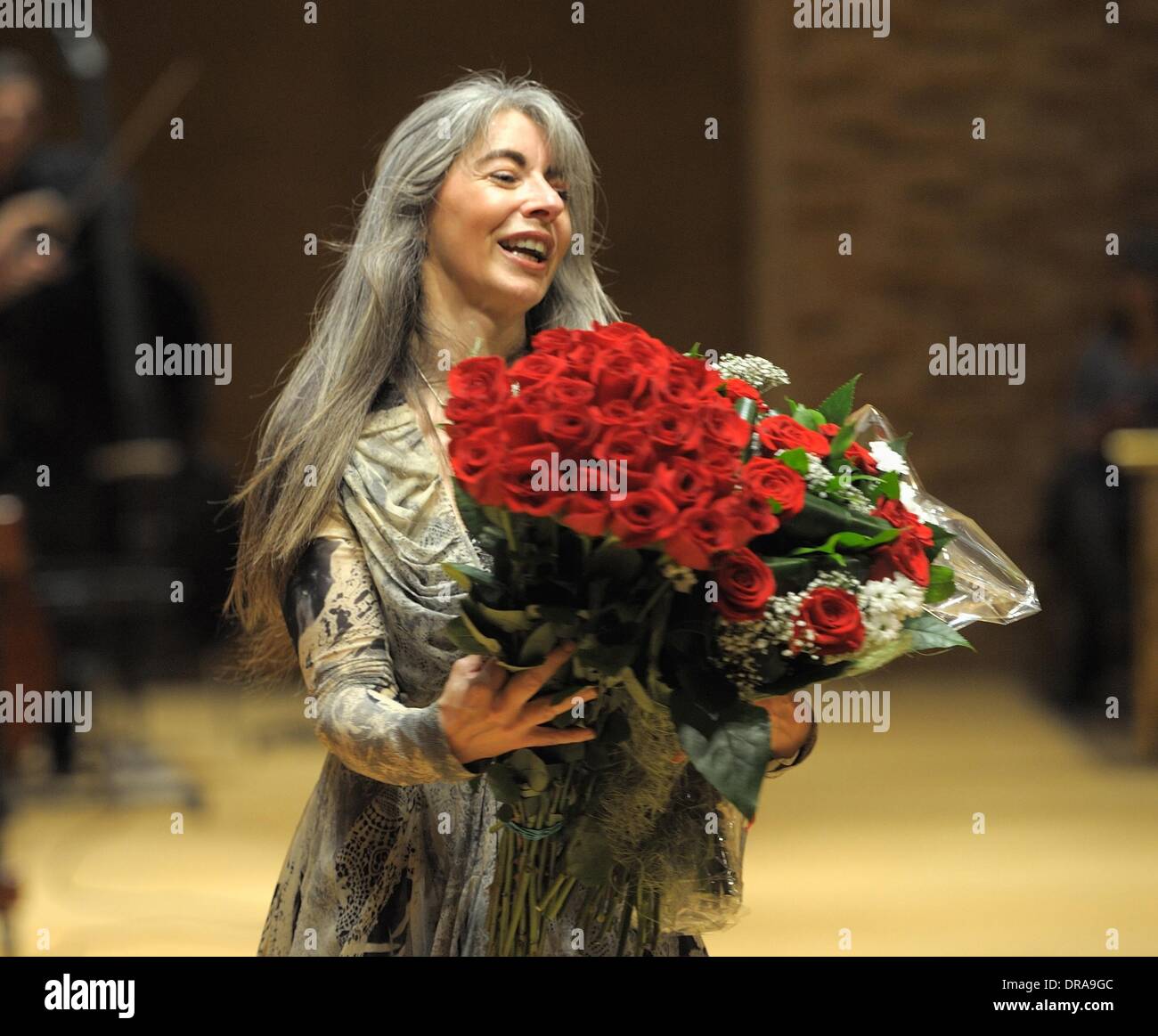 Evelyn Glennie performing at the Mariinsky Theatre St Petersburg ...