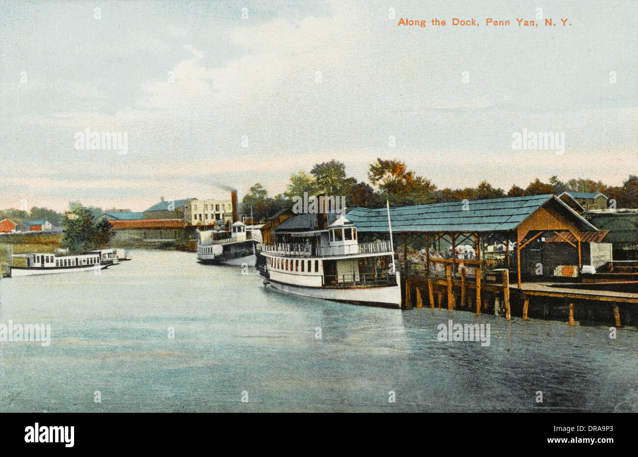 Penn Yan, New York Stock Photo Alamy