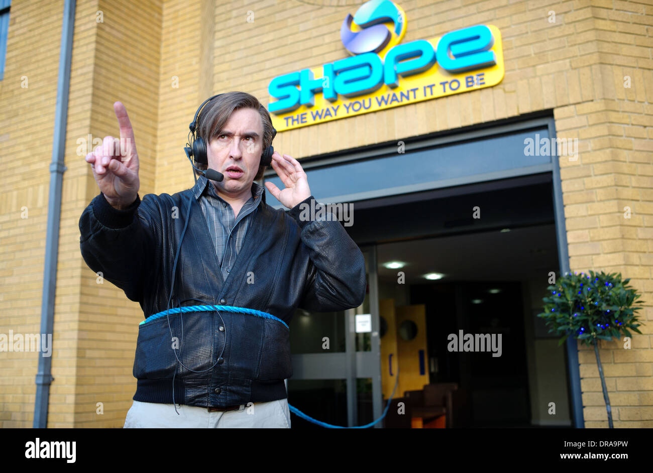 ALAN PARTRIDGE: ALPHA PAPA (2013) STEVE COOGAN DECLAN LOWNEY (DIR) MOVIESTORE COLLECTION LTD Stock Photo