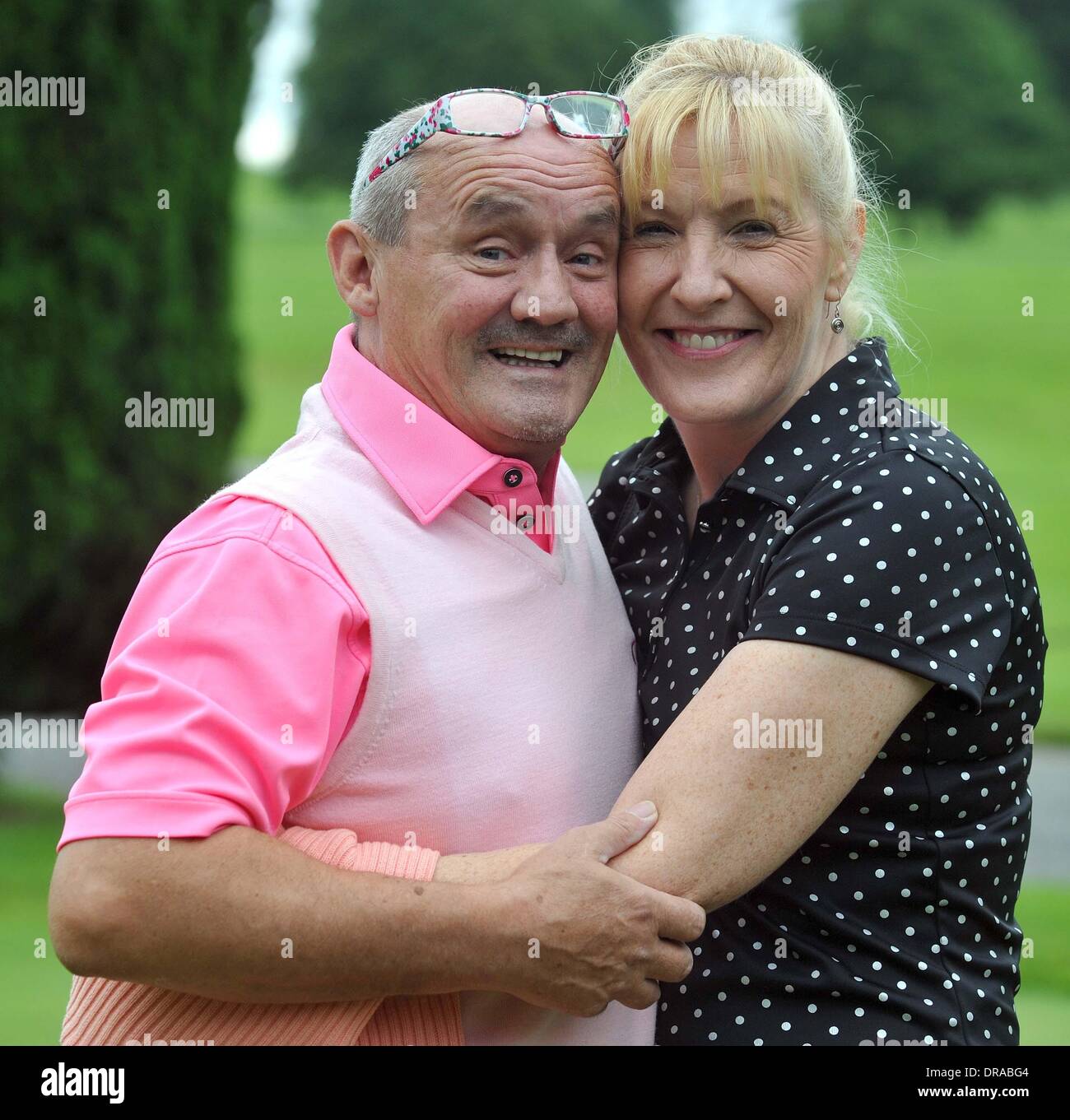 Brendan O'Carroll and his wife Jenny Gibney Comedian Brendan O'Carroll