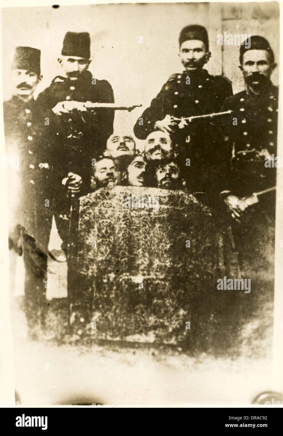 Heads of Executed Armenians - Turkey Stock Photo