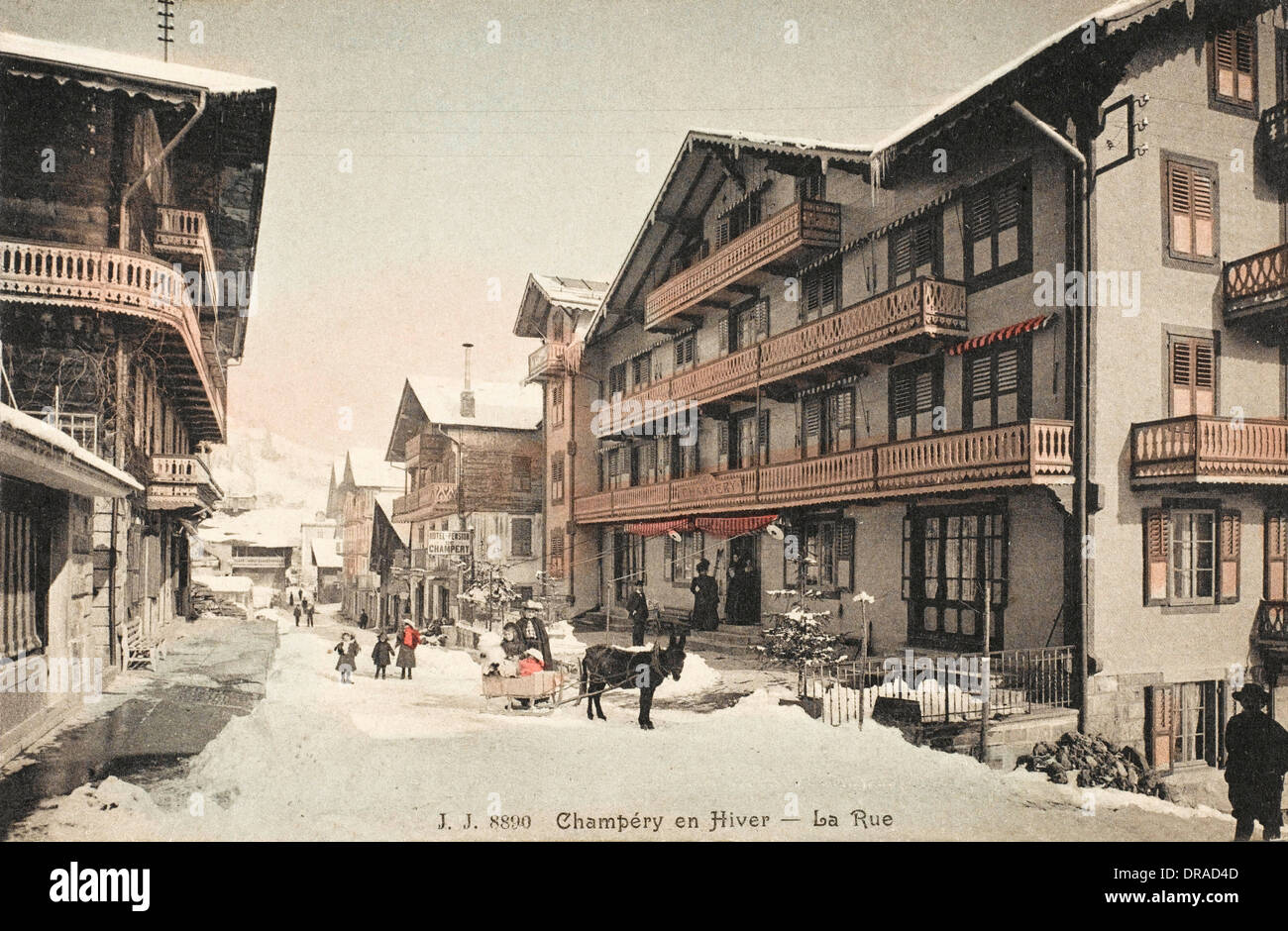 Champery, Switzerland Stock Photo - Alamy