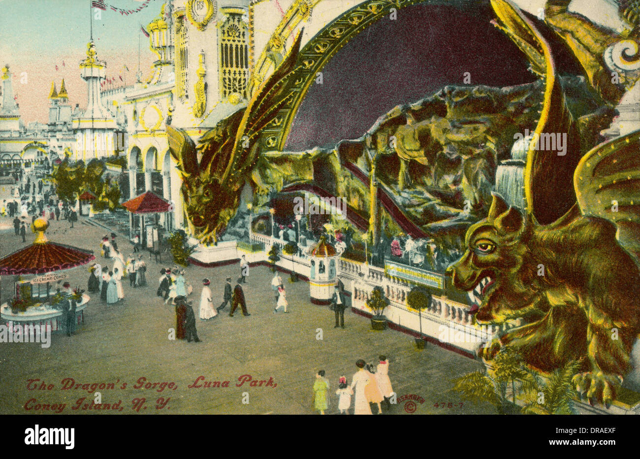 Luna park coney island ride hi-res stock photography and images - Alamy