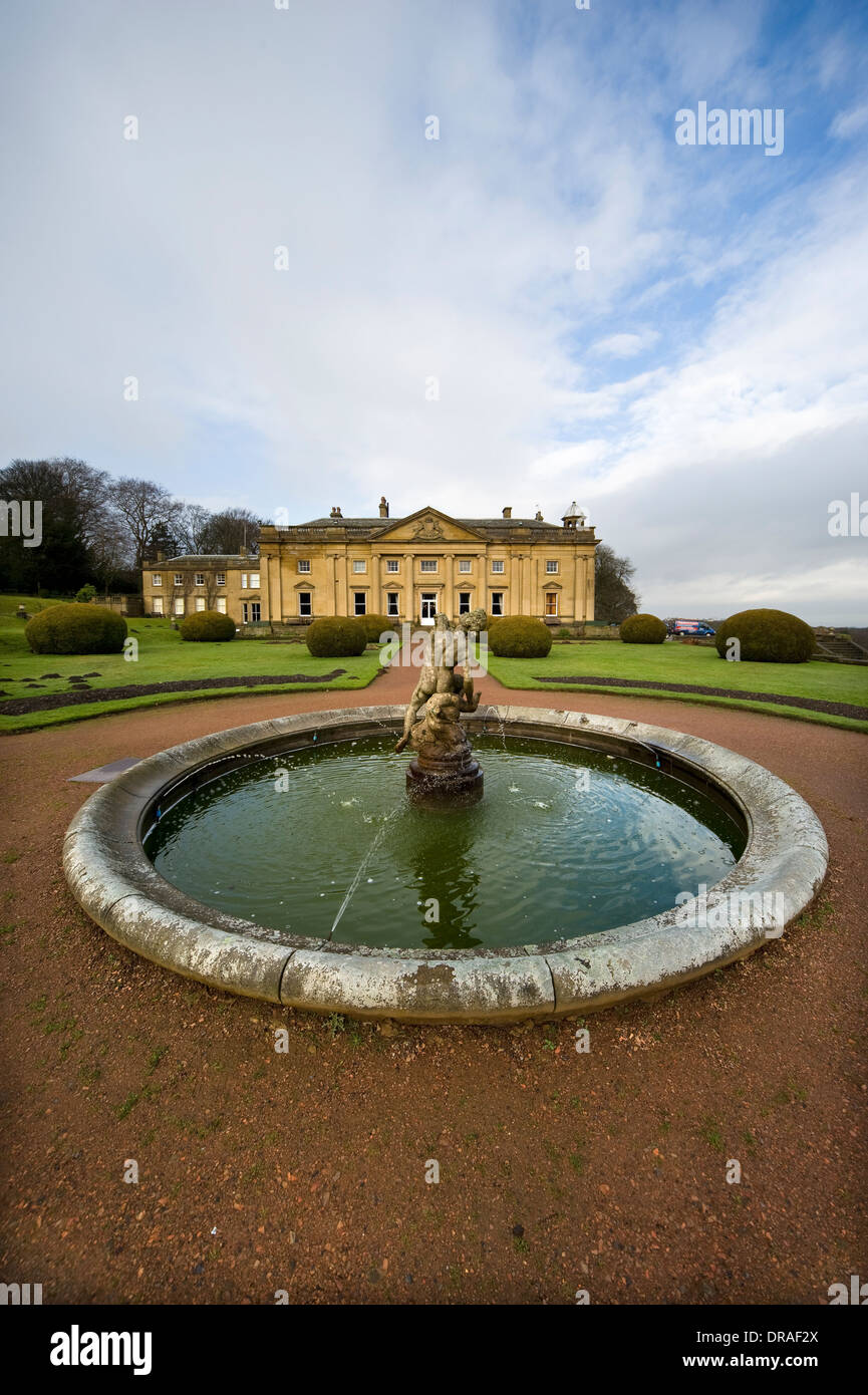 Wortley Hall Hotel the former ancestral home of the Earl of Wharncliffe. Stock Photo