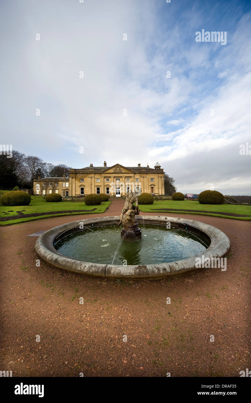 Wortley Hall Hotel the former ancestral home of the Earl of Wharncliffe. Stock Photo