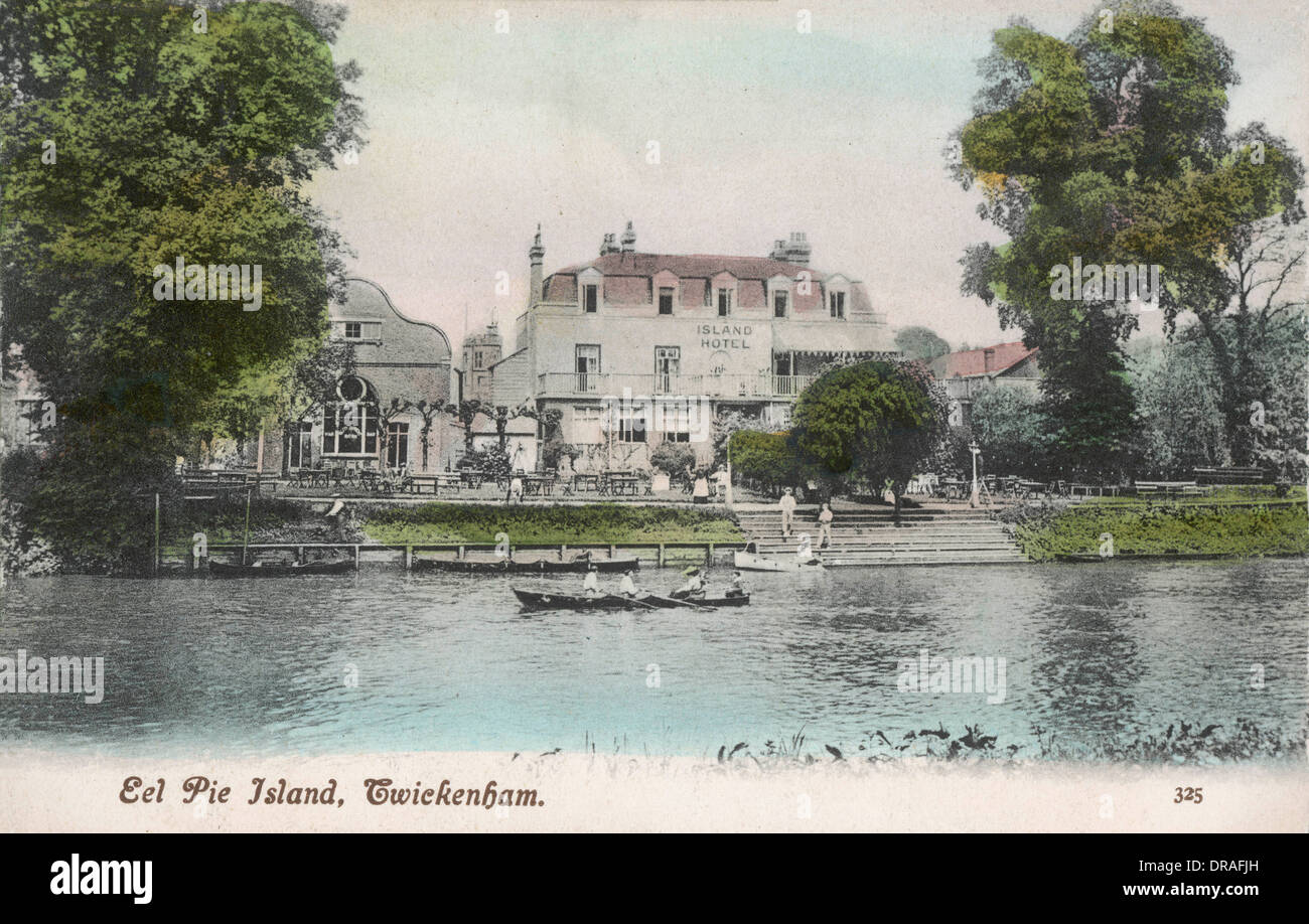 Eel Pie Island Stock Photo Alamy