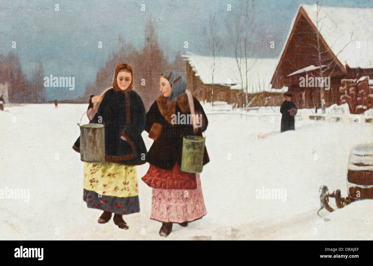 Russian peasant village hi-res stock photography and images - Alamy