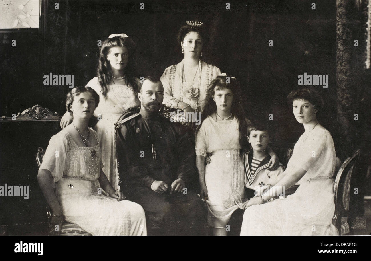 Czar Nicholas Ii Family