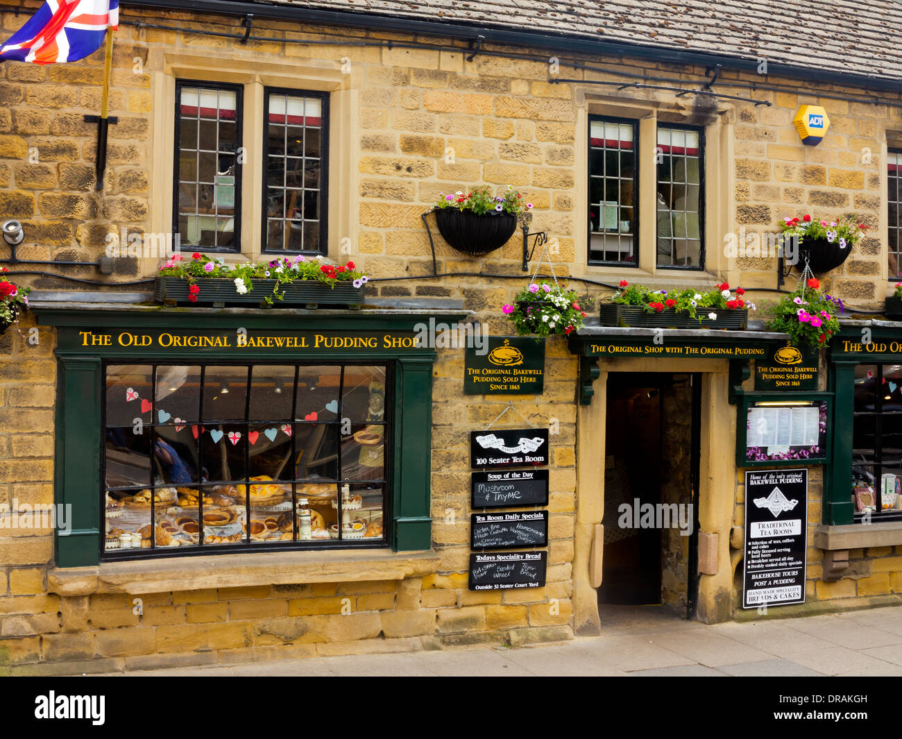 The Old Original Bakewell Pudding Shop in Bakewell Peak District
