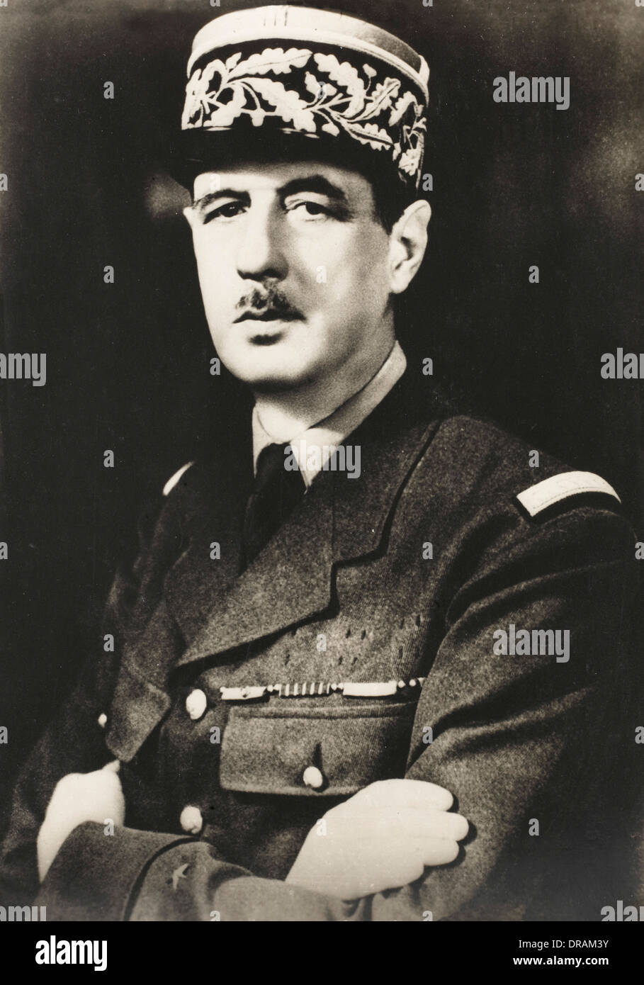 General de Gaulle Stock Photo - Alamy