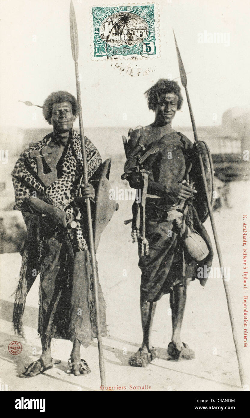 Warriors from Somalia Stock Photo - Alamy