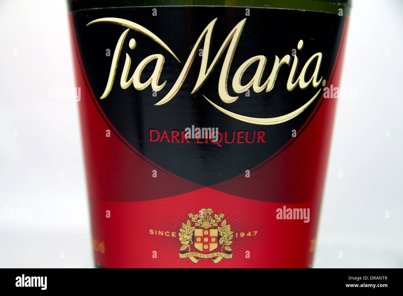 Tia Maria Liqueur bottle Stock Photo