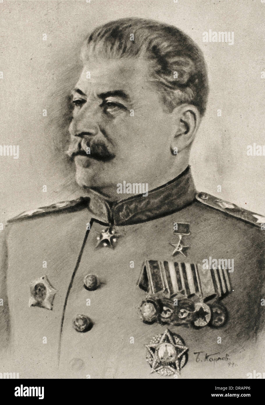 Josef Stalin Stock Photo