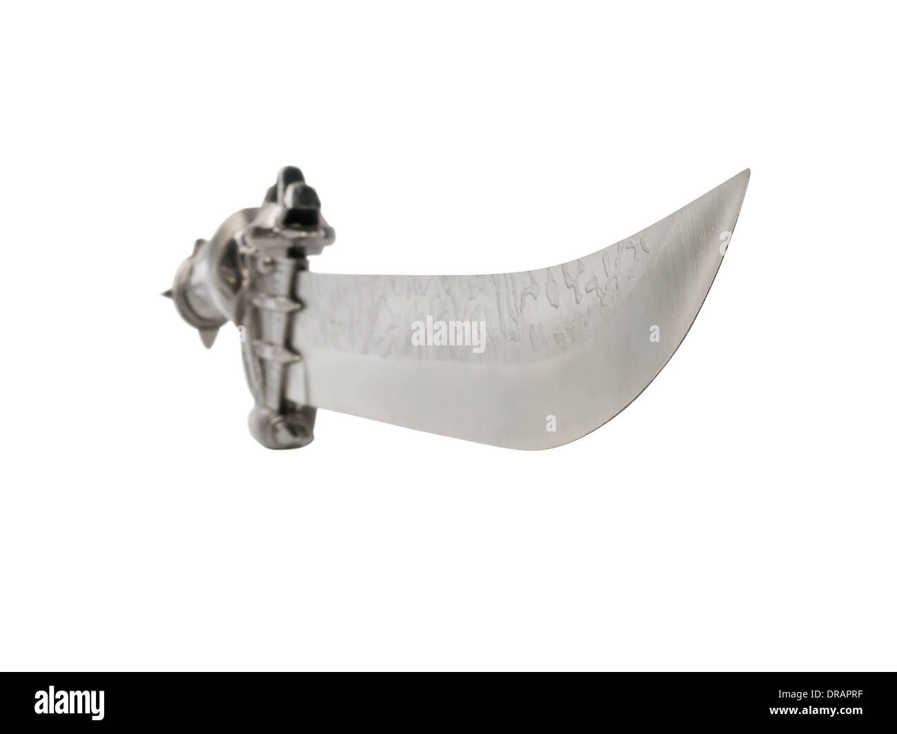cutting edge of a dagger, studio shot Stock Photo
