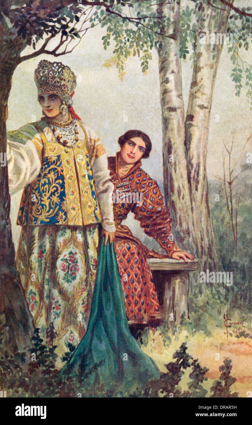 https://c8.alamy.com/comp/DRAR5H/russian-couple-in-medieval-costume-DRAR5H.jpg