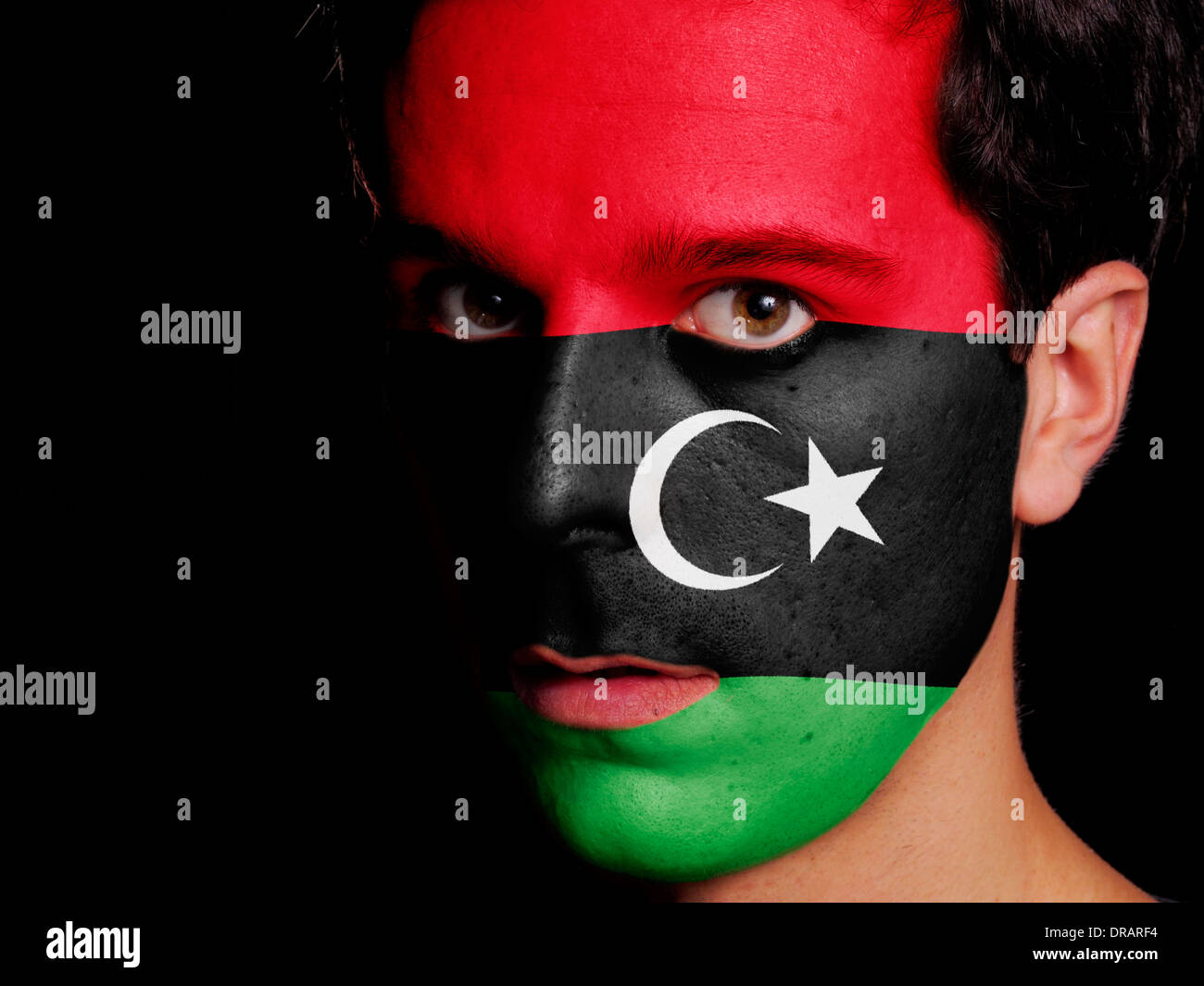 Flag Of Libya High Resolution Stock Photography and Images - Alamy