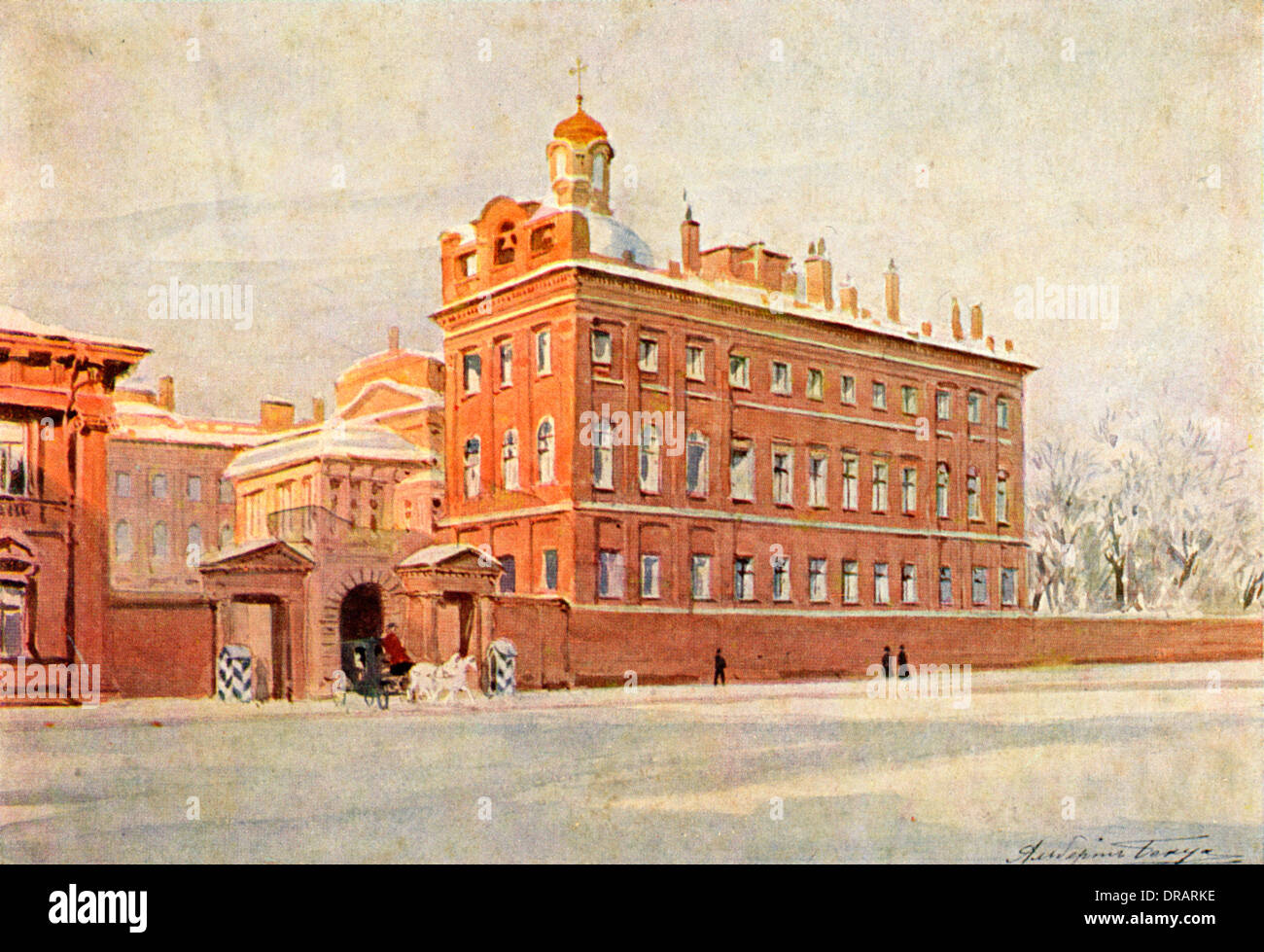 Anichkov palace hi-res stock photography and images - Alamy