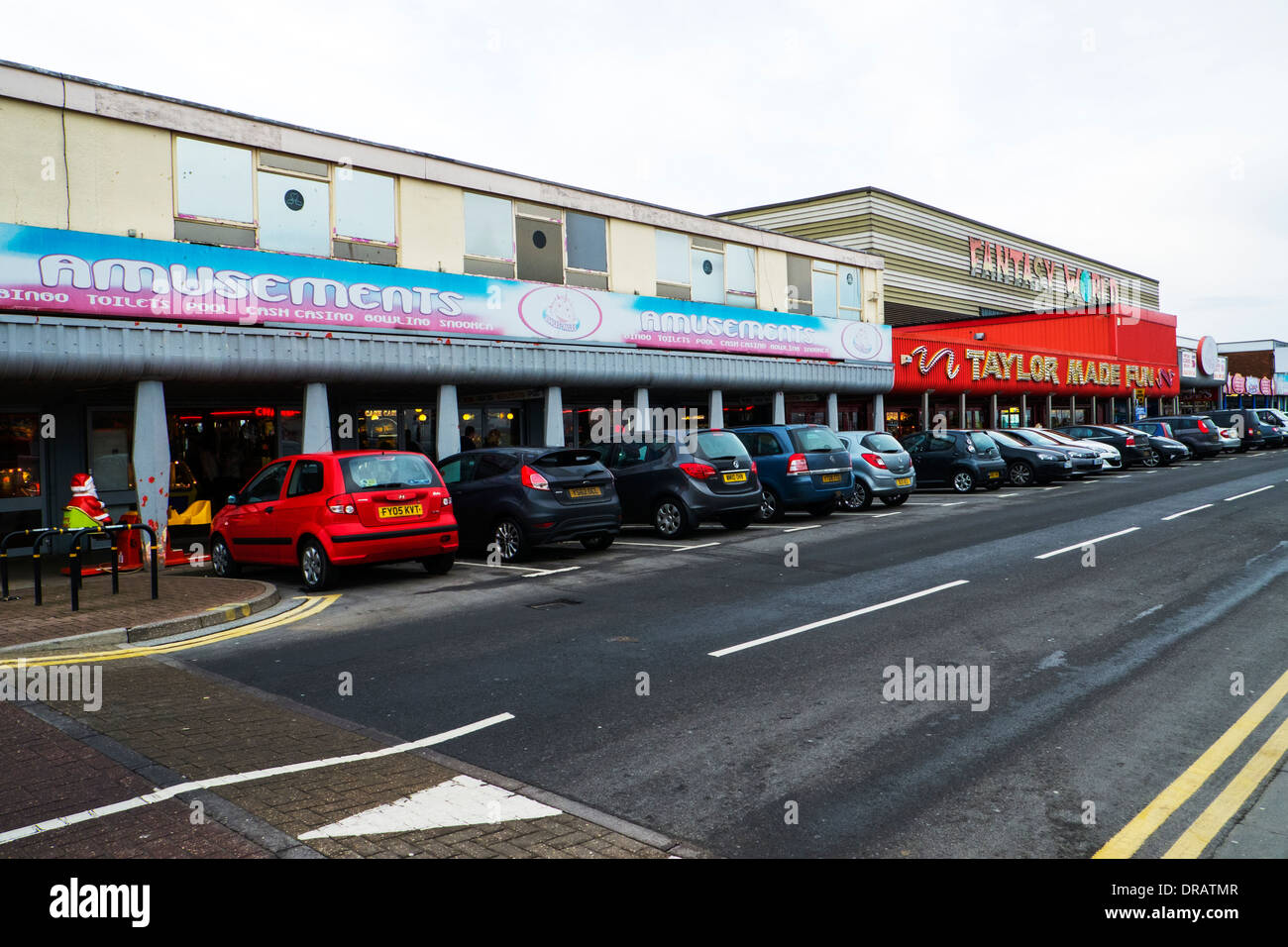 Cleethorpes amusements arcade arcades seafront entertainment for kids UK GB England Lincolnshire Stock Photo