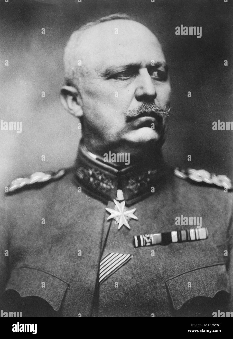 Erich Ludendorff, chief engineer behind the management of Germany's effort in World War I Stock Photo