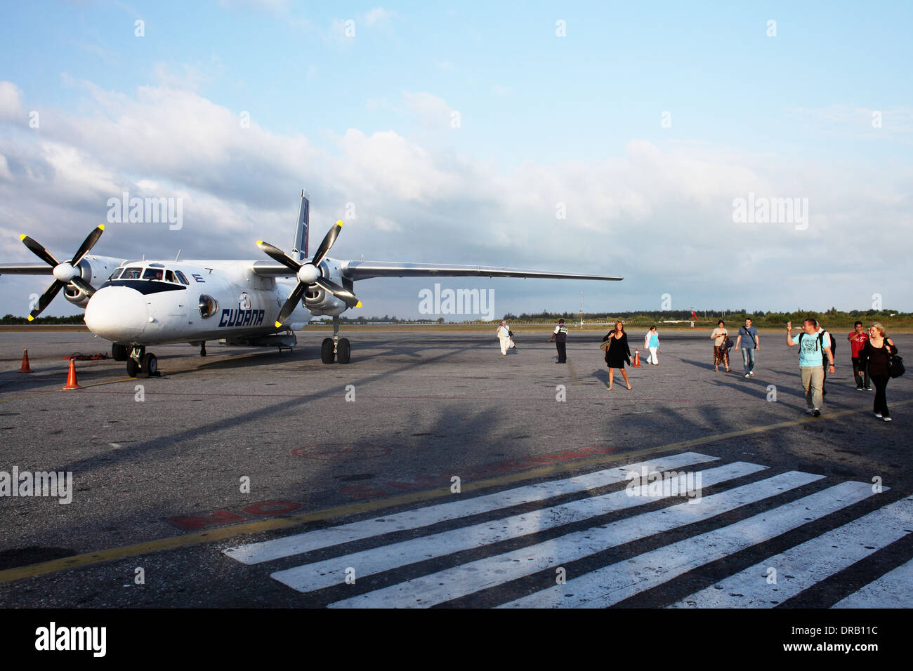 Airport in Cayo Largo, Cuba  Photo: pixstory / Alamy Stock Photo