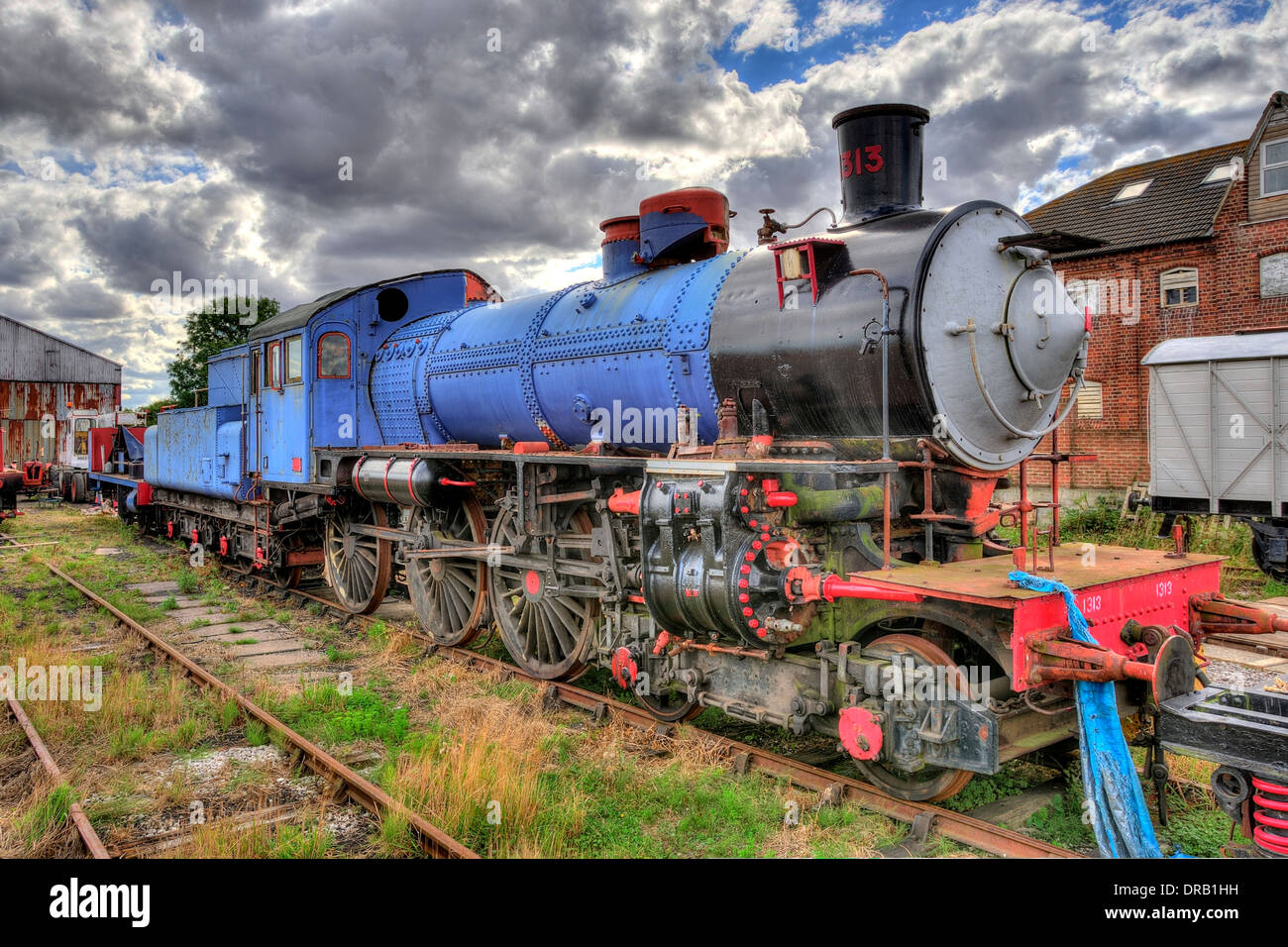 Steam trains Stock Photo