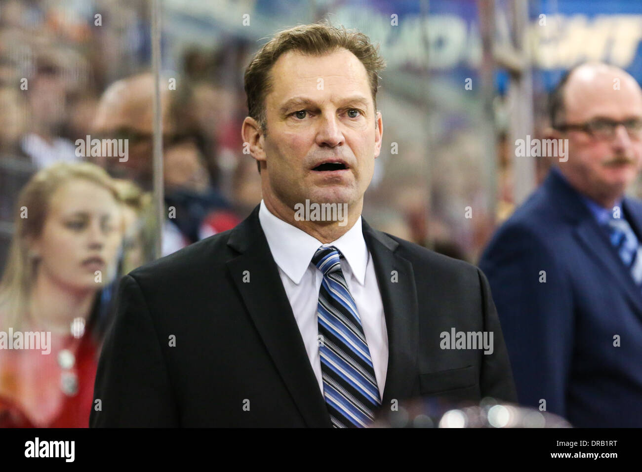 Carolina Hurricanes head coach Kirk Muller Stock Photo Alamy
