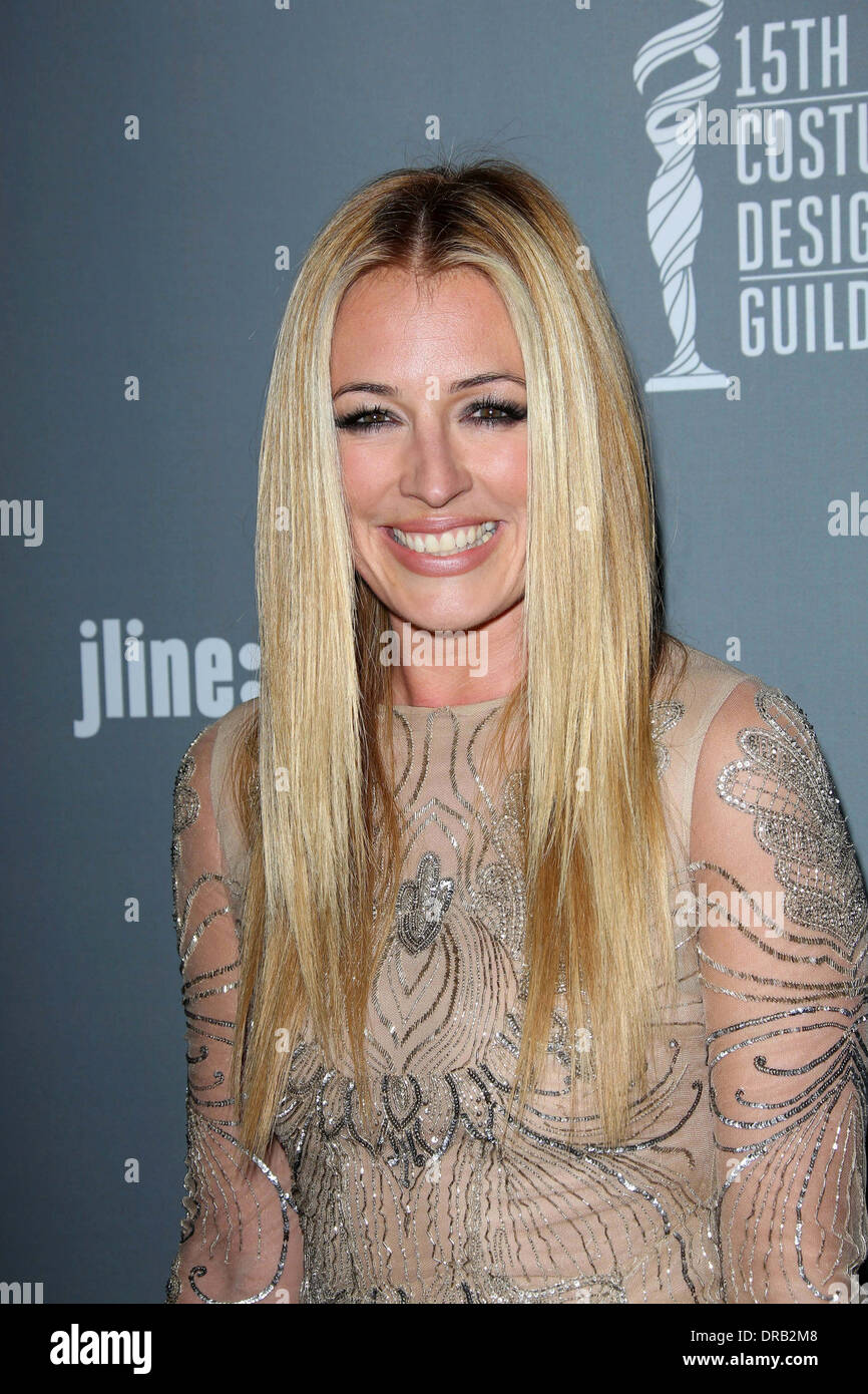 Cat Deeley at the 15th Annual Costume Designers Guild Awards, Beverly Hilton, Beverly Hills, CA 02-19-13 Stock Photo