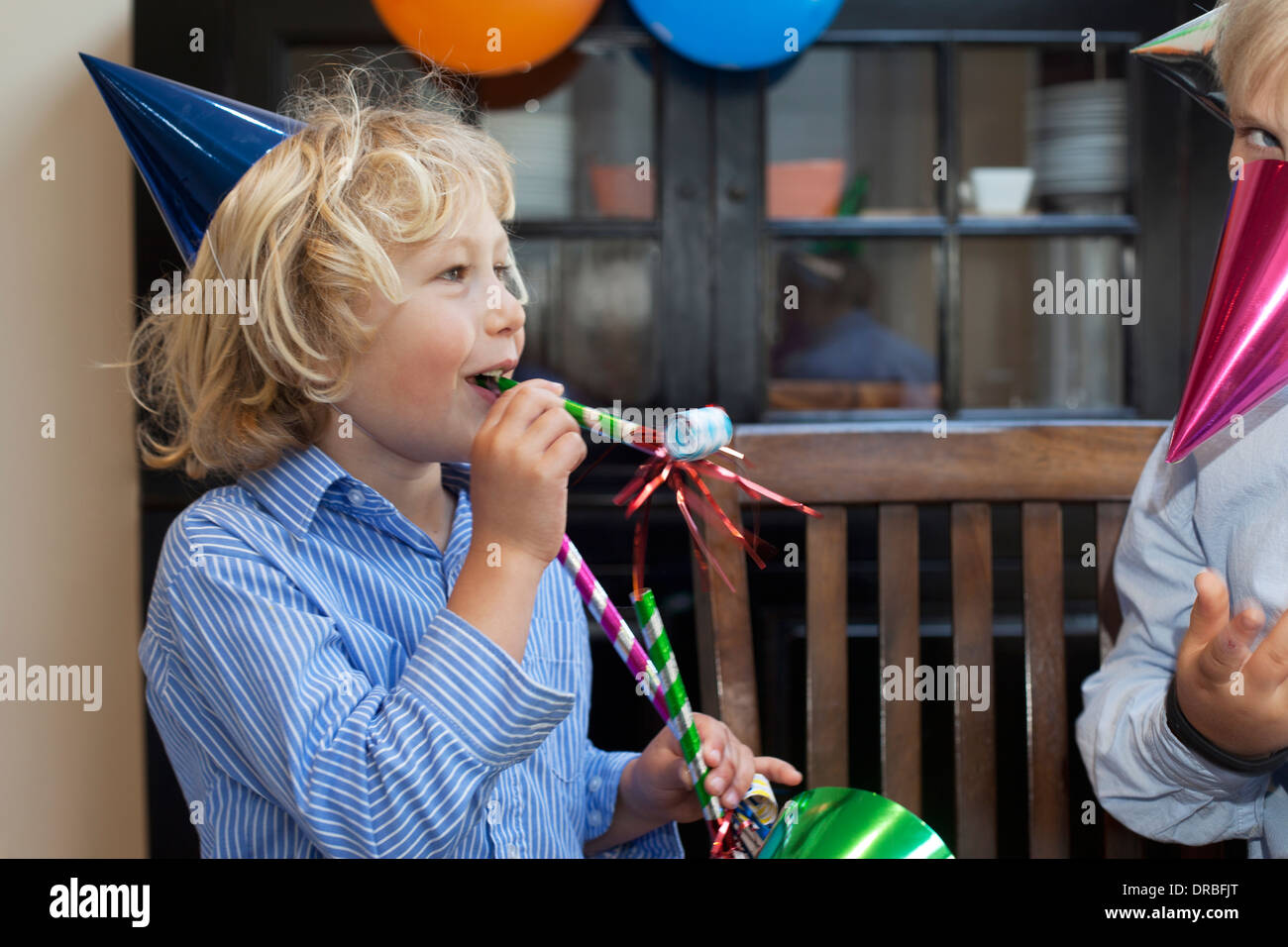 Party Blower High Resolution Stock Photography and Images Alamy