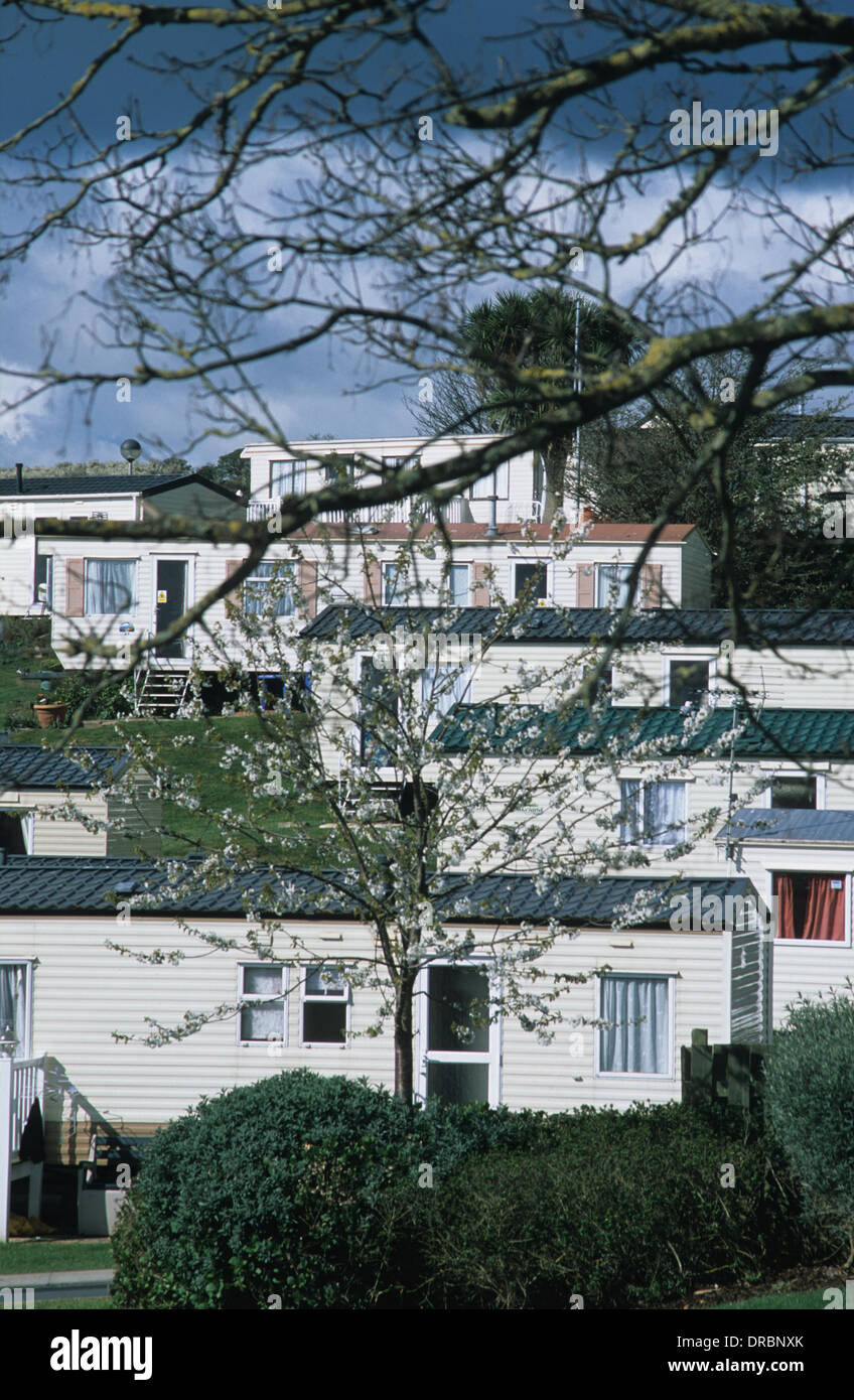 Haven Sandy Bay caravan site, Devon Cliffs, near Exmouth, Devon