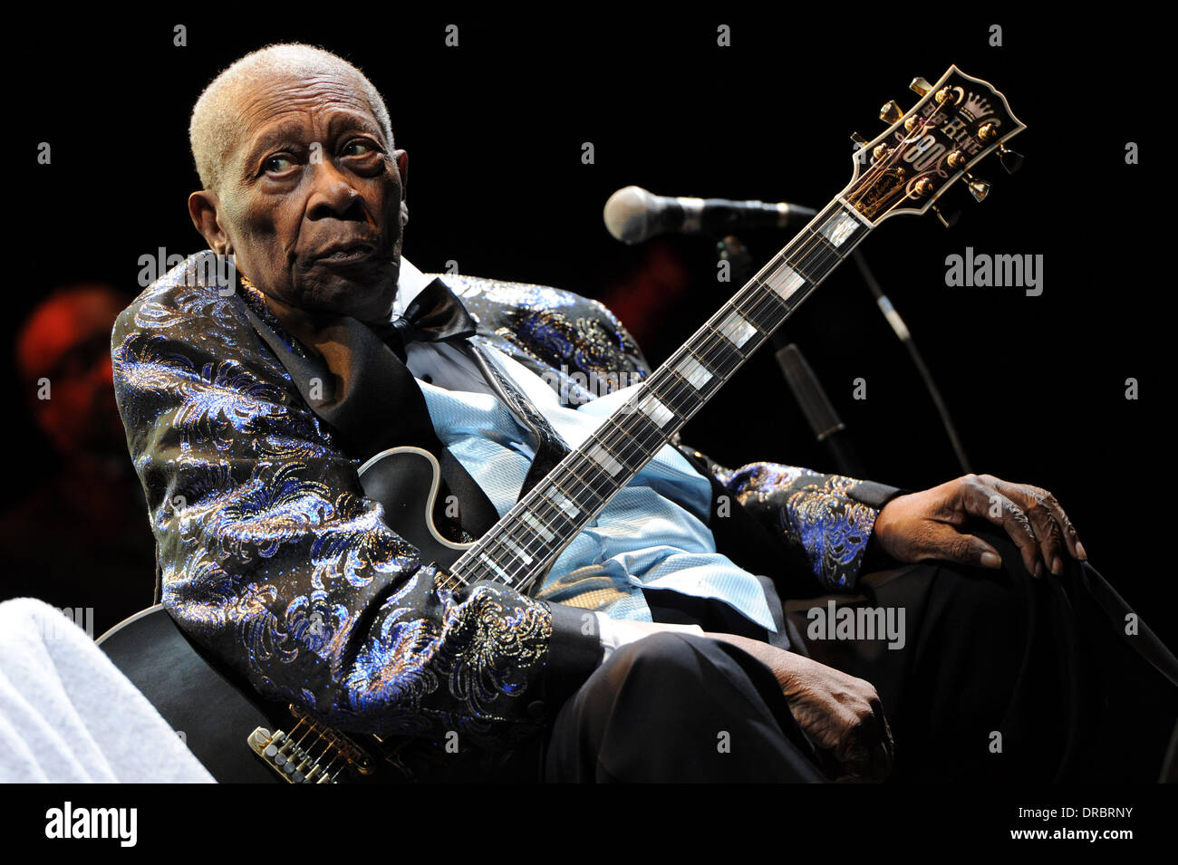 B. B. King performing live at Grand Rex in Paris Paris, France - 09.07. ...