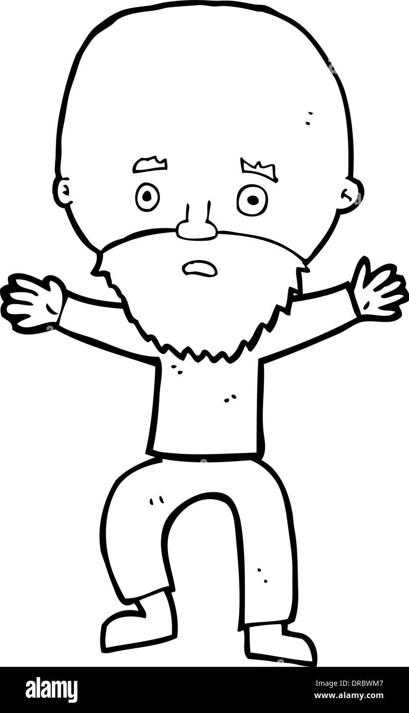 little old man clipart