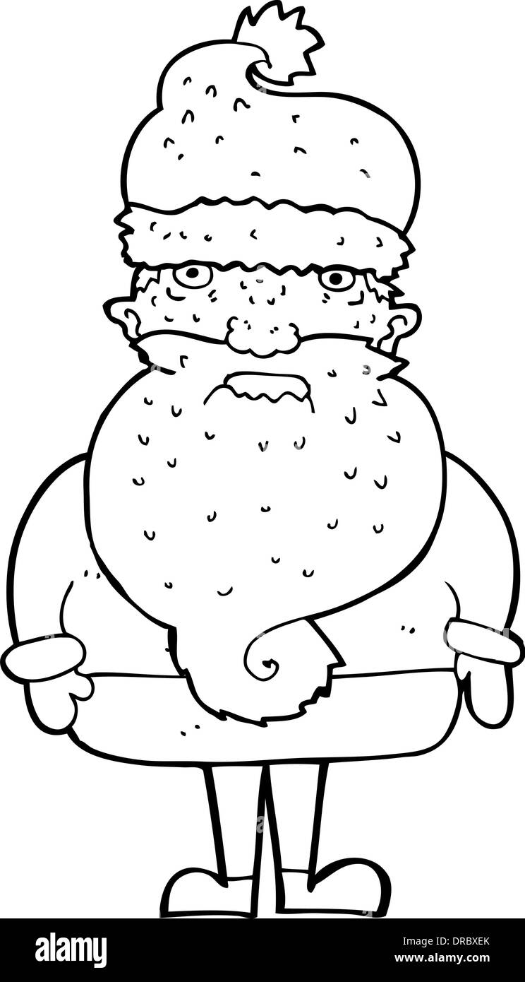 cartoon santa claus Stock Vector