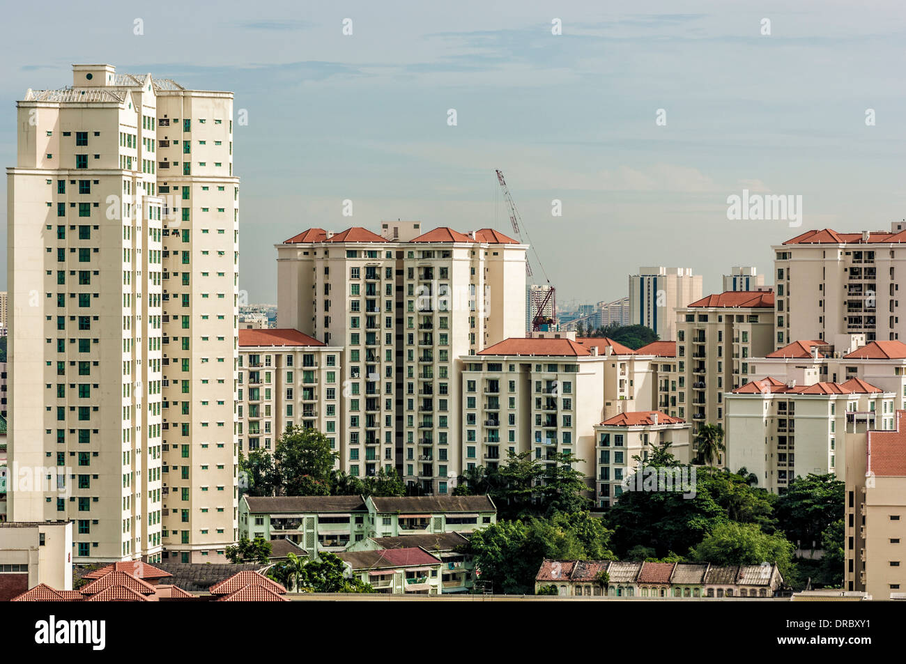 White Rendered Buildings High Resolution Stock Photography and Images ...
