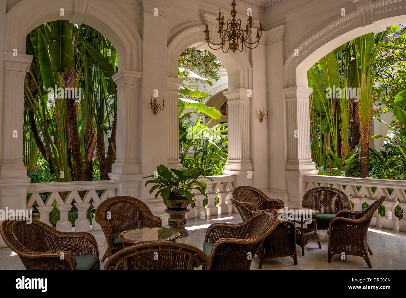 Raffles Hotel, Singapore Stock Photo