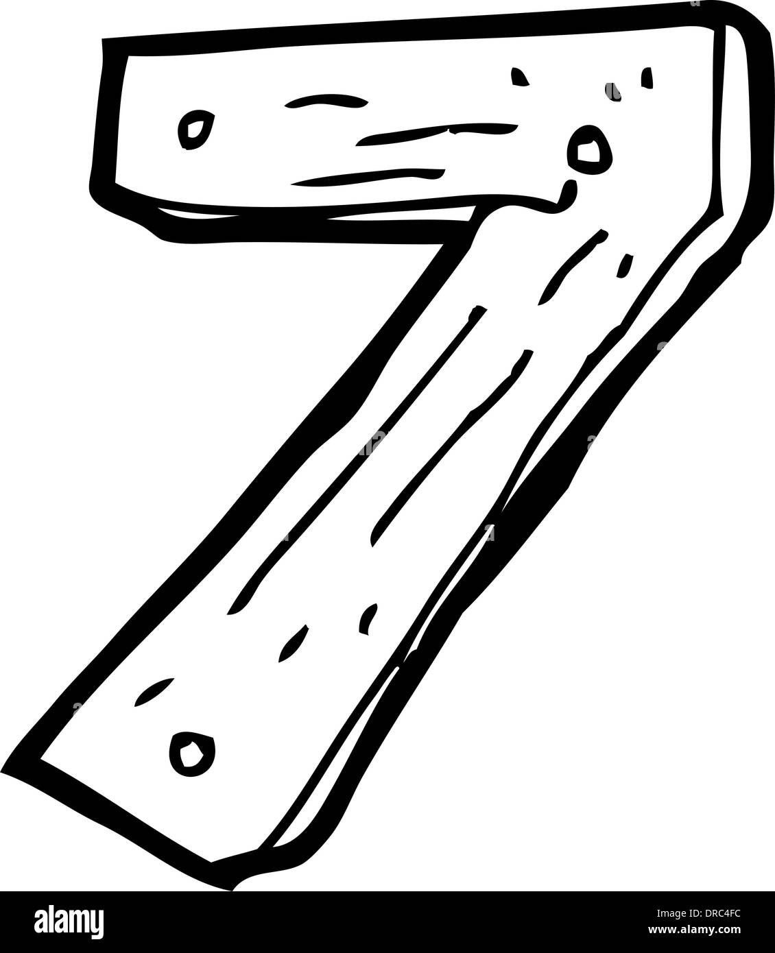 cartoon wooden number Stock Vector Image & Art - Alamy